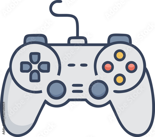 An ergonomically designed gaming controller with a glowing logo, perfect for immersive play.