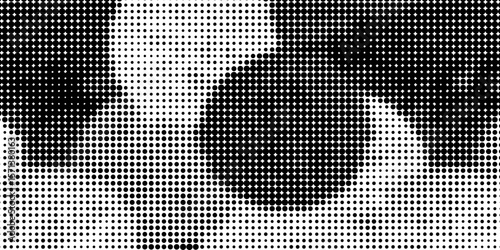 Bitmap pixelated grunge gradient texture. Black and white dither pattern wallpaper. Abstract glitchy pattern. 8 bit video game background. Wide raster backdrop. Retro pixel art Illustration. Vector