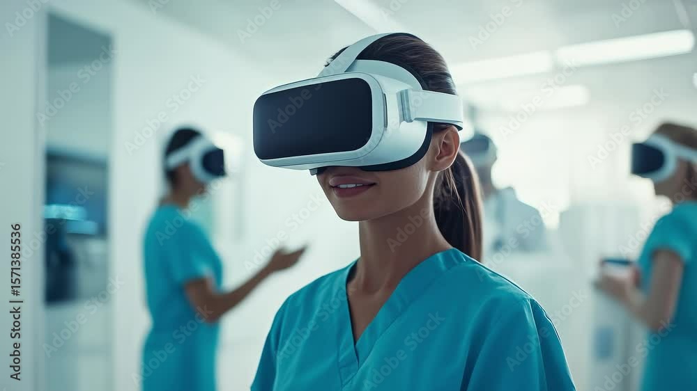Healthcare Professionals Training with Immersive VR Technology Healthcare Professionals Training with Immersive VR Technology