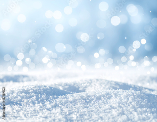 ゆっくり, 舞い, 落ちる, 銀色, 雪,