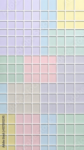 Colorful Squares Wall Art