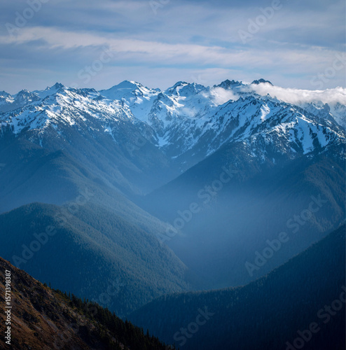 olympic national park mountain range