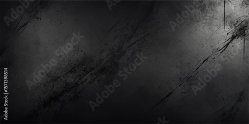 Dark, aged grunge wall texture for a vintage design backdrop