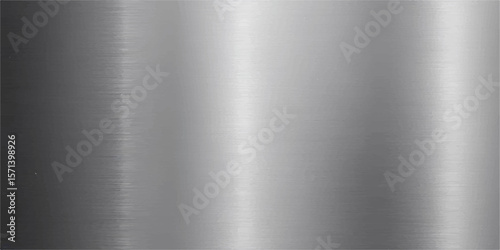 Brushed metallic grey steel surface with a textured silver pattern, ideal as a light aluminium or stainless wall backdrop