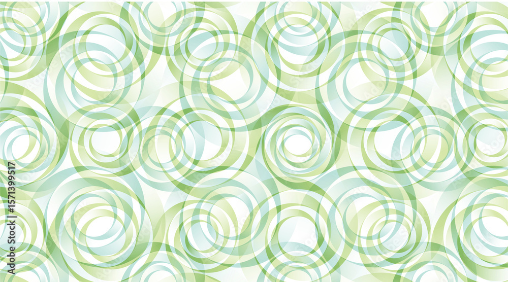 Fototapeta premium seamless pattern with green leaves