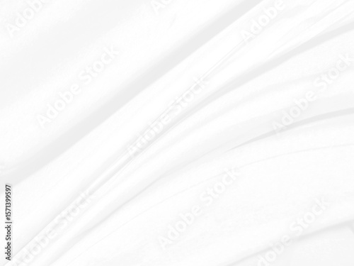 white elegrance soft fabric abstract smooth curve shape decorate fashion textile background