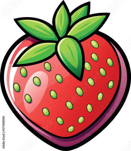 strawberry vector illustration