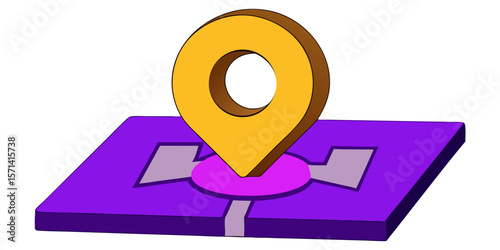 Male and female gender icons set, a 3D illustration concept for web and business design
