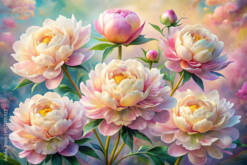 pink and white chrysanthemum