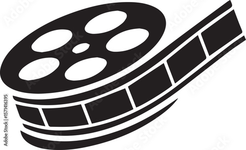Print Film Reel Media Icon