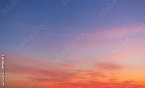 Wallpaper Mural Colorful sky and clouds in the morning,Landscape horizon Golden sky nature Summer Background ,Dusk, Sunset Sky Clouds in the Evening with colorful Orange, Yellow. Torontodigital.ca