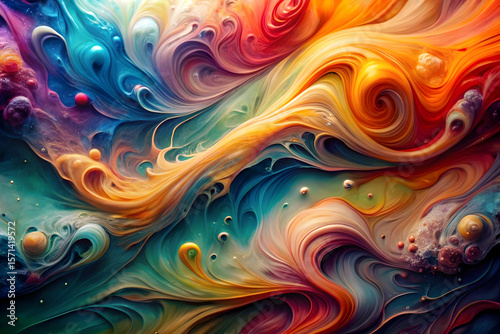 abstract fractal background