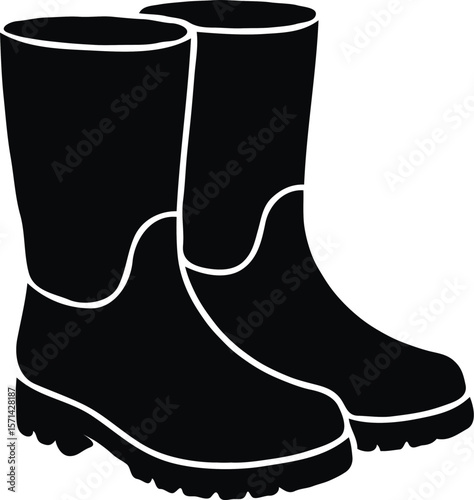Durable Waterproof Boots Sturdy Footwear for All Weather Conditions