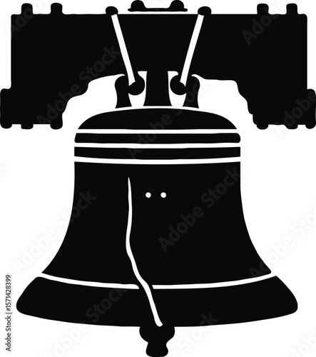Liberty Bell Iconic Symbol of American Independence and Freedom