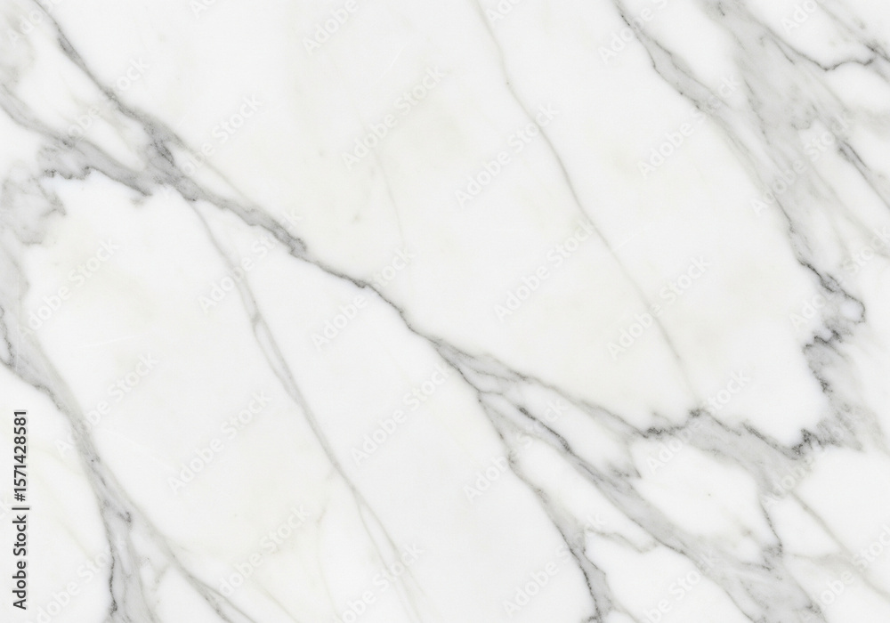 Fototapeta premium White marble texture with delicate gray veins