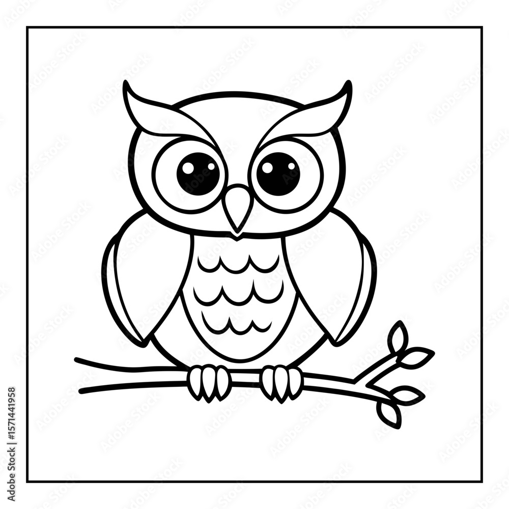 Fototapeta premium black and white coloring pages