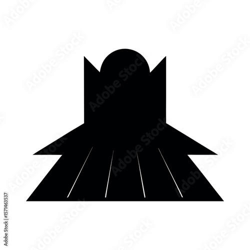 Home Flooring Silhouette Wooden Vector Art