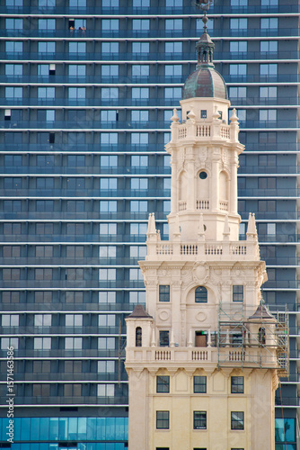 modern building in the city