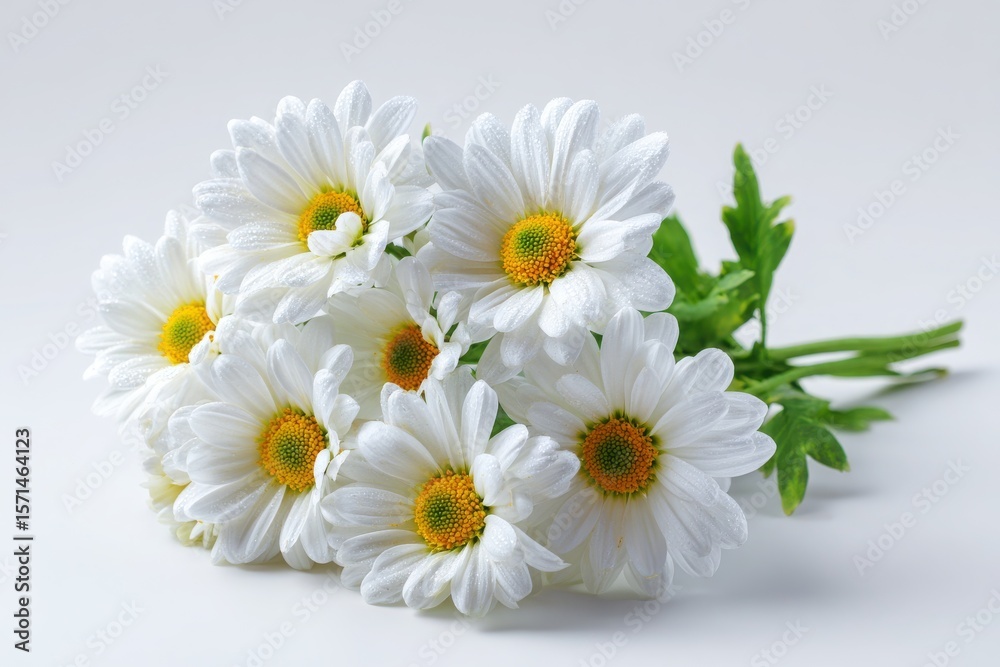 Fototapeta premium white daisies in a vase