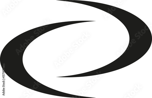 Black abstract shape. SVG. vector negro. creativo.