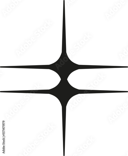Black abstract shape. SVG. vector negro. creativo.