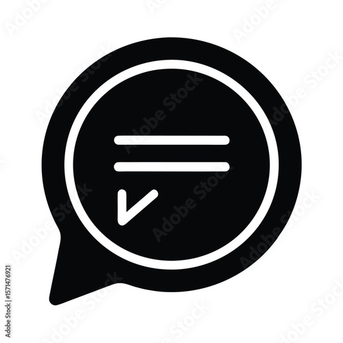 Messaging App Icon Vector Illustration