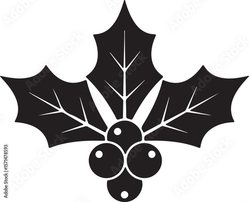 Black spider art illustration: a tribal nature design element