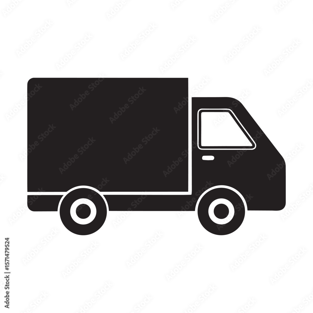 vector delivery truck vector delivery truck