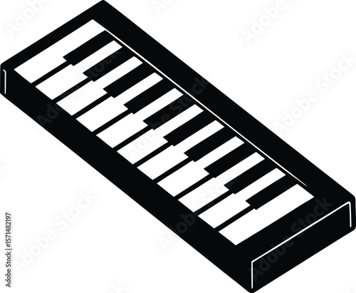 keyboard key on white background.eps