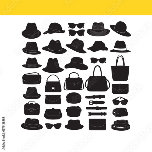 Stylish Accessories Collection Hats, Bags, Sunglasses, and More
