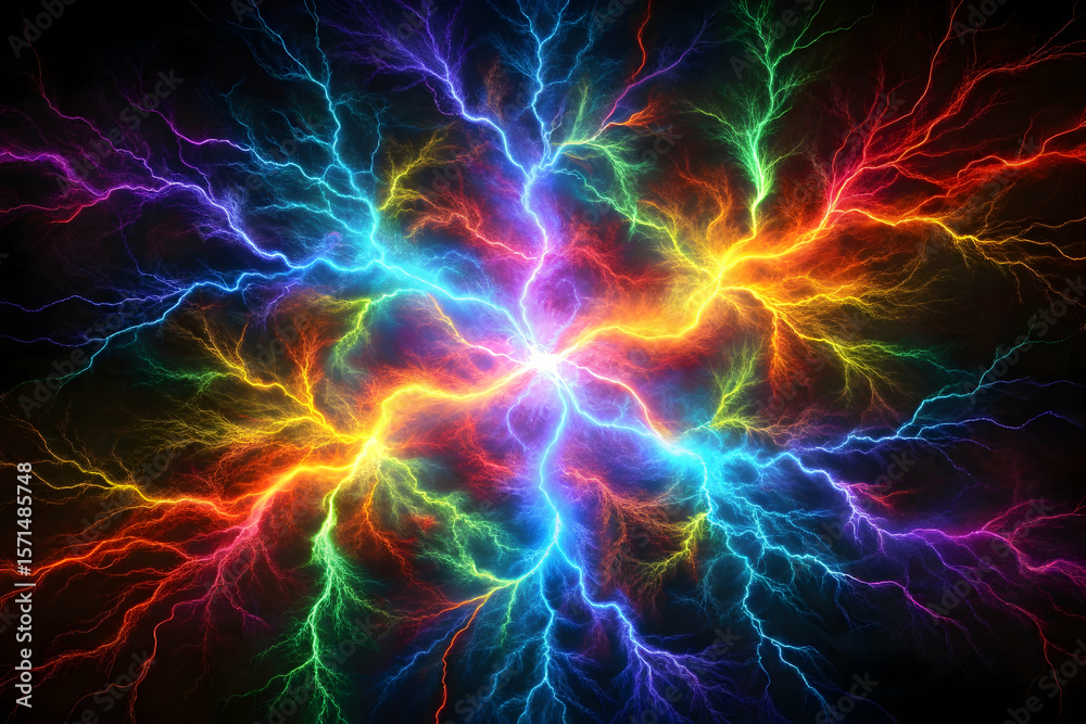 Obraz premium abstract fractal background