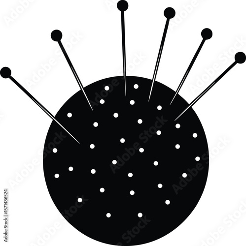 pincushion on white background.eps
