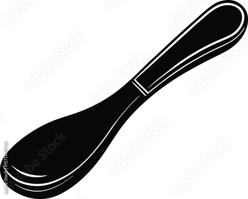 shoe horn on white background.eps