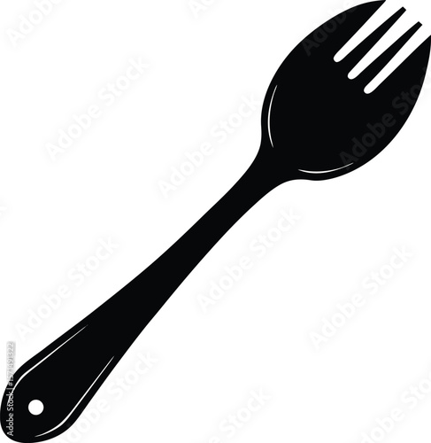 spork on white background.eps