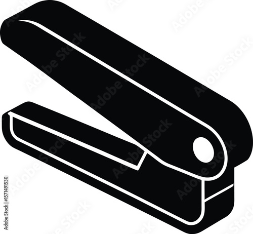 staple remover on white background.eps