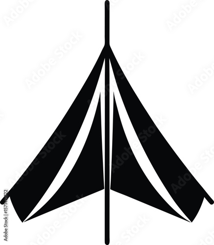 tent stake on white background.eps