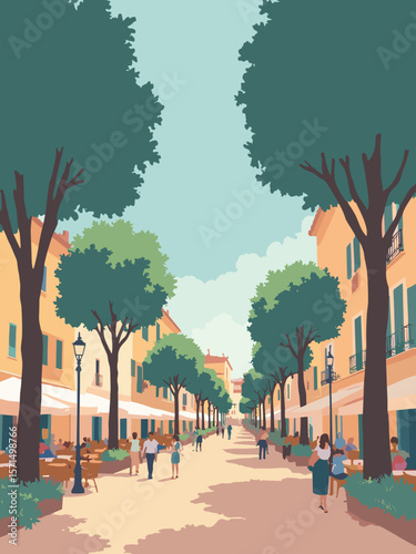 Aix-en-Provence, France – elegant tree-lined streets and Cours Mirabeau cafes