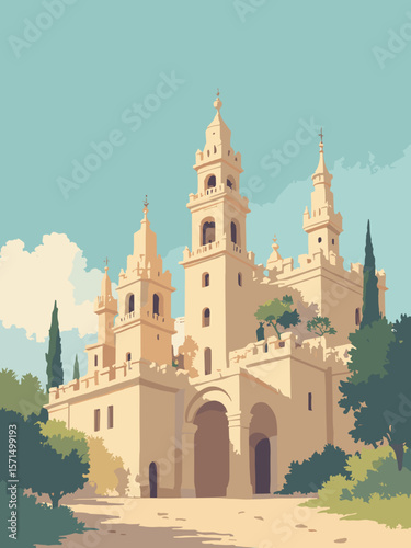 Perpignan, France – Catalan-inspired architecture and Palace of the Kings of Majorca