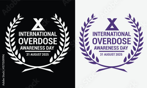  International Overdose Awareness Day T-Shirt design.
