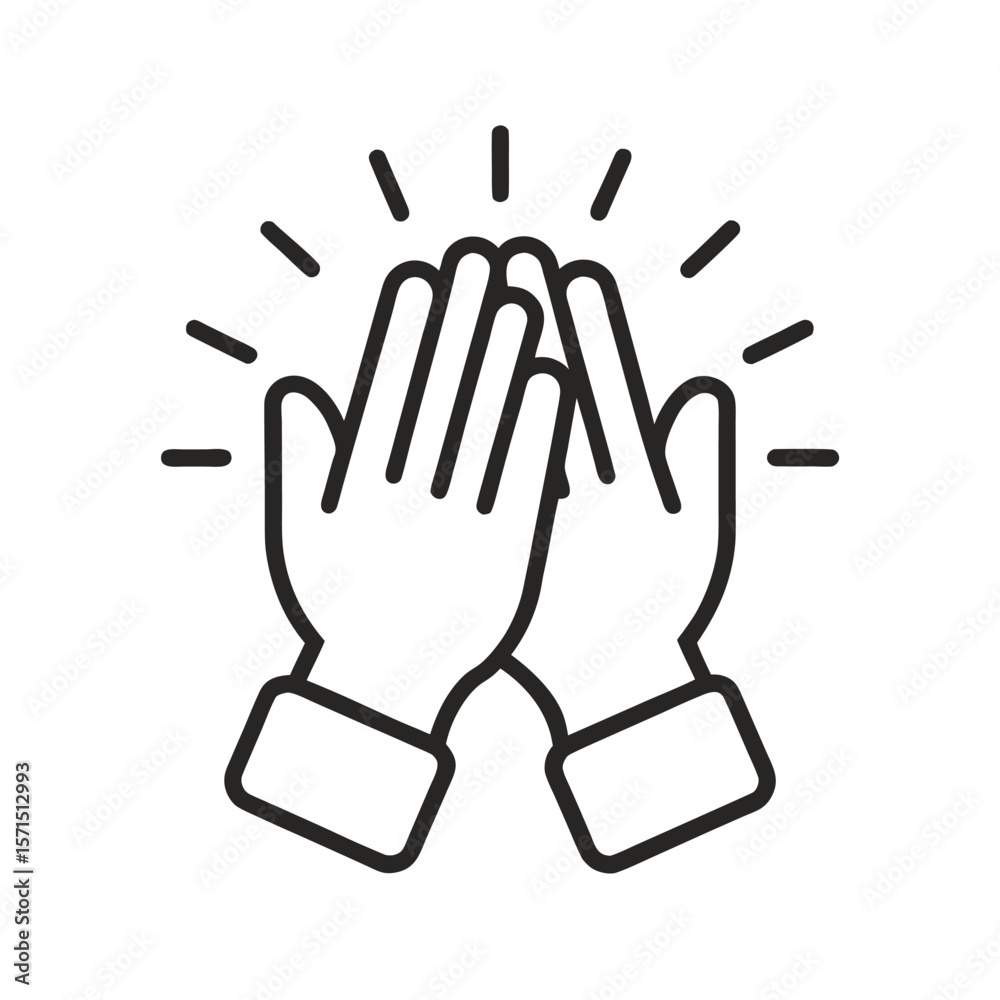 Obraz premium Hands clapping