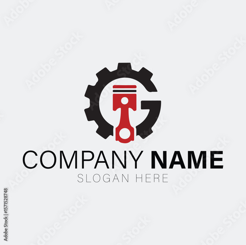 Business Purpose Gear power logo