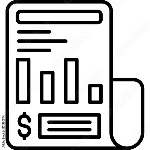 Financial Analysis Icon