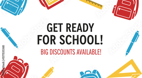 Back to school sale shop now get big discounts on school supplies and backpacks