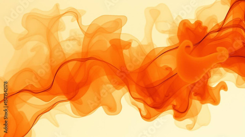Abstract background with smoke and glitter ink flowing through water, exhibiting fluid dynamics, a dreamy, surreal aesthetic