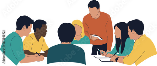 Business meeting teamwork collaboration strategy discussion brainstorming session