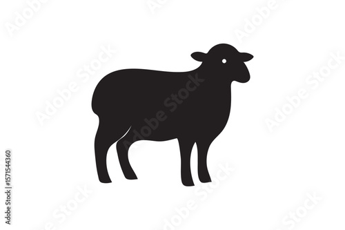 Sheep silhouette.