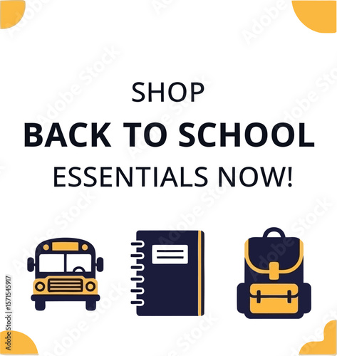 Shop back to school essentials now for the new academic year and save today