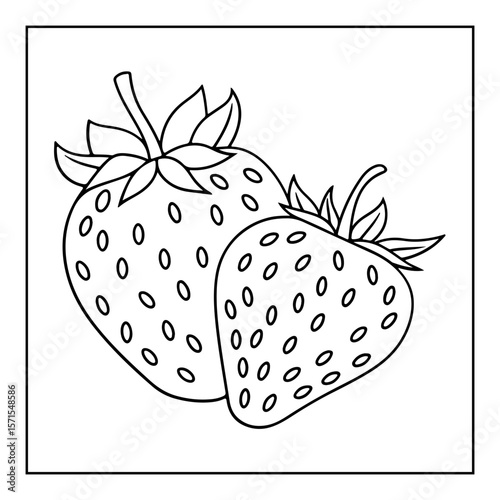 hand drawn vector illustration of coloring pages