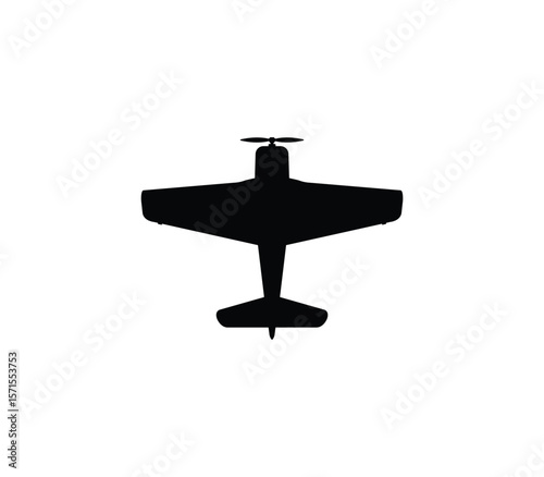 F8F	Bearcat fighter jet icon. us army symbol. isolated vector image for military concepts, infographics and web design, Heritage of U.S. Air Force Fighters