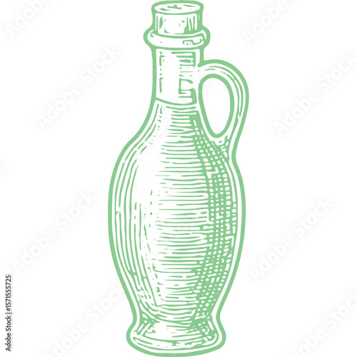 Organic Cooking Oil Bottle: Healthy Kitchen Essential